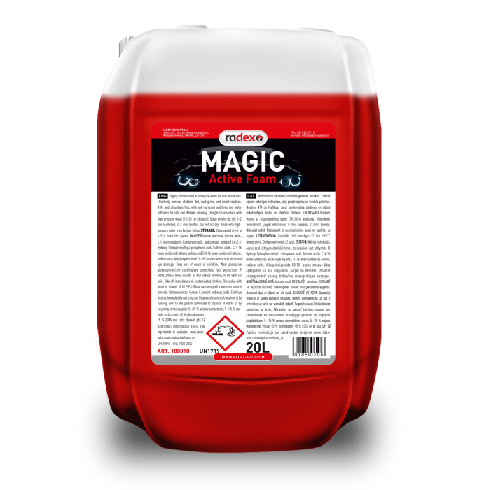 RADEX Magic Aktīvās Putas