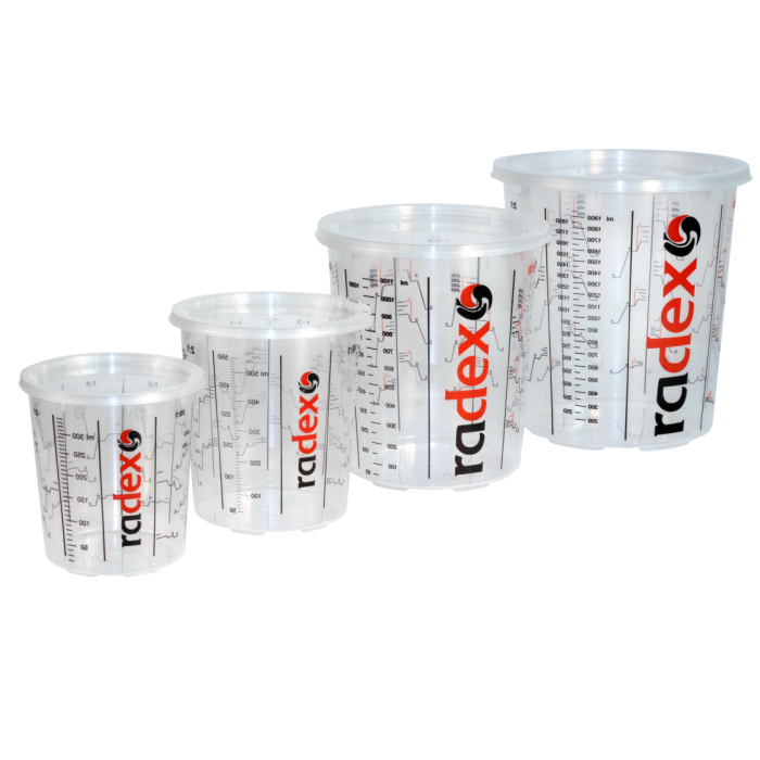RADEX PREMIUM KRĀSU JAUKŠANAS MĒRTRAUKI